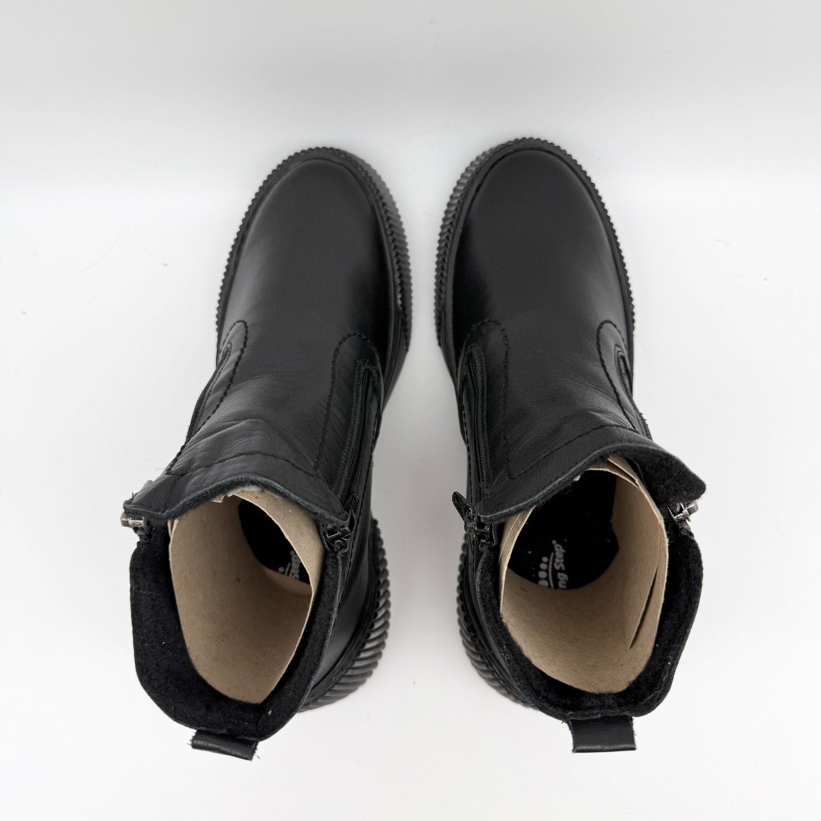 Spring Step Womens Kelko Ankle Boot EU 39 US 8.5 Black Leather NIB