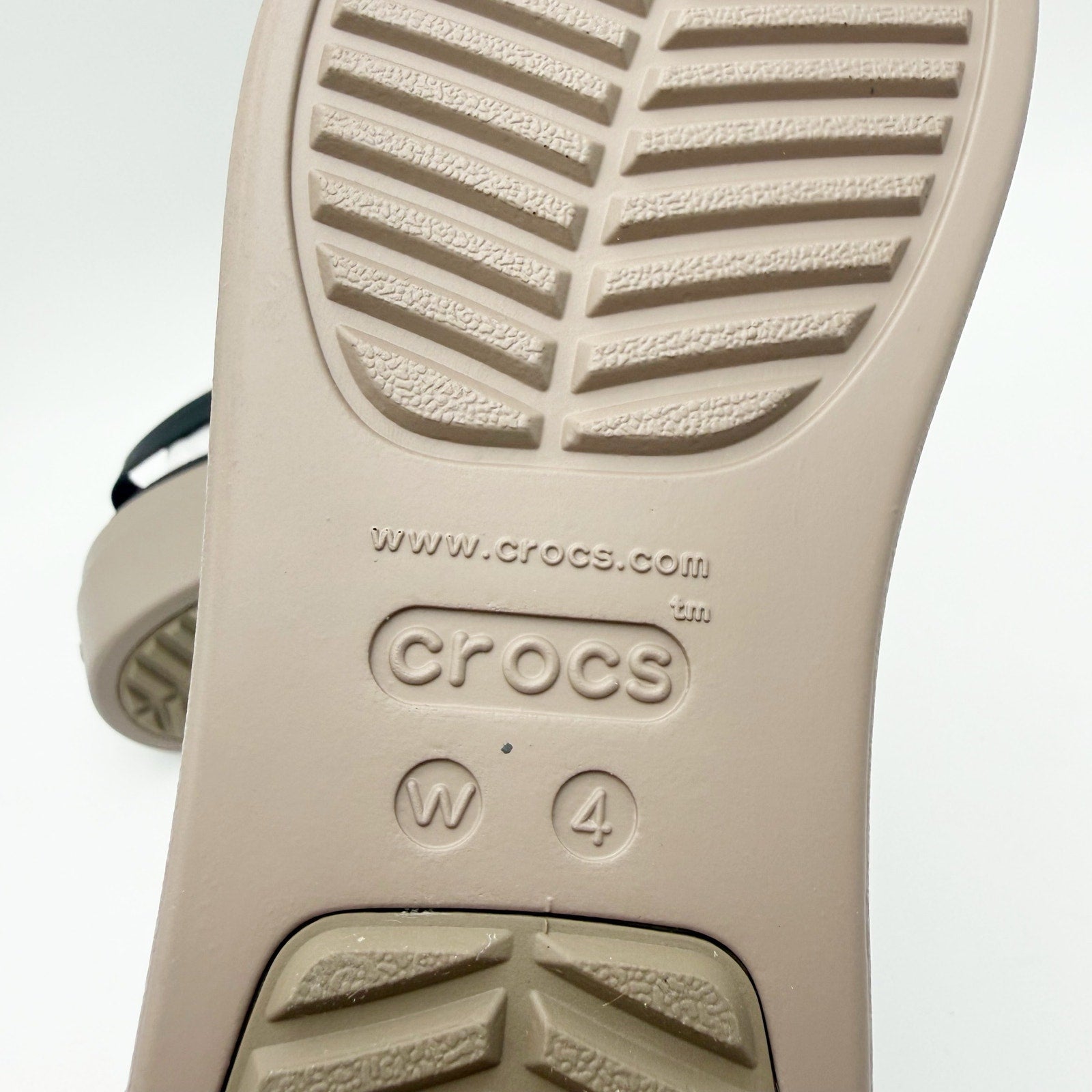 Crocs Womens Brooklyn Low Wedge Sandals Size 4 EU 33.5 Black NWT