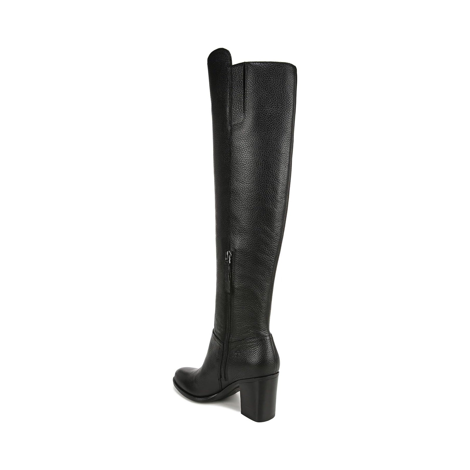 Naturalizer Womens Kyrie Knee High Boots US 8 M WIDE CALF Black Leather NIB