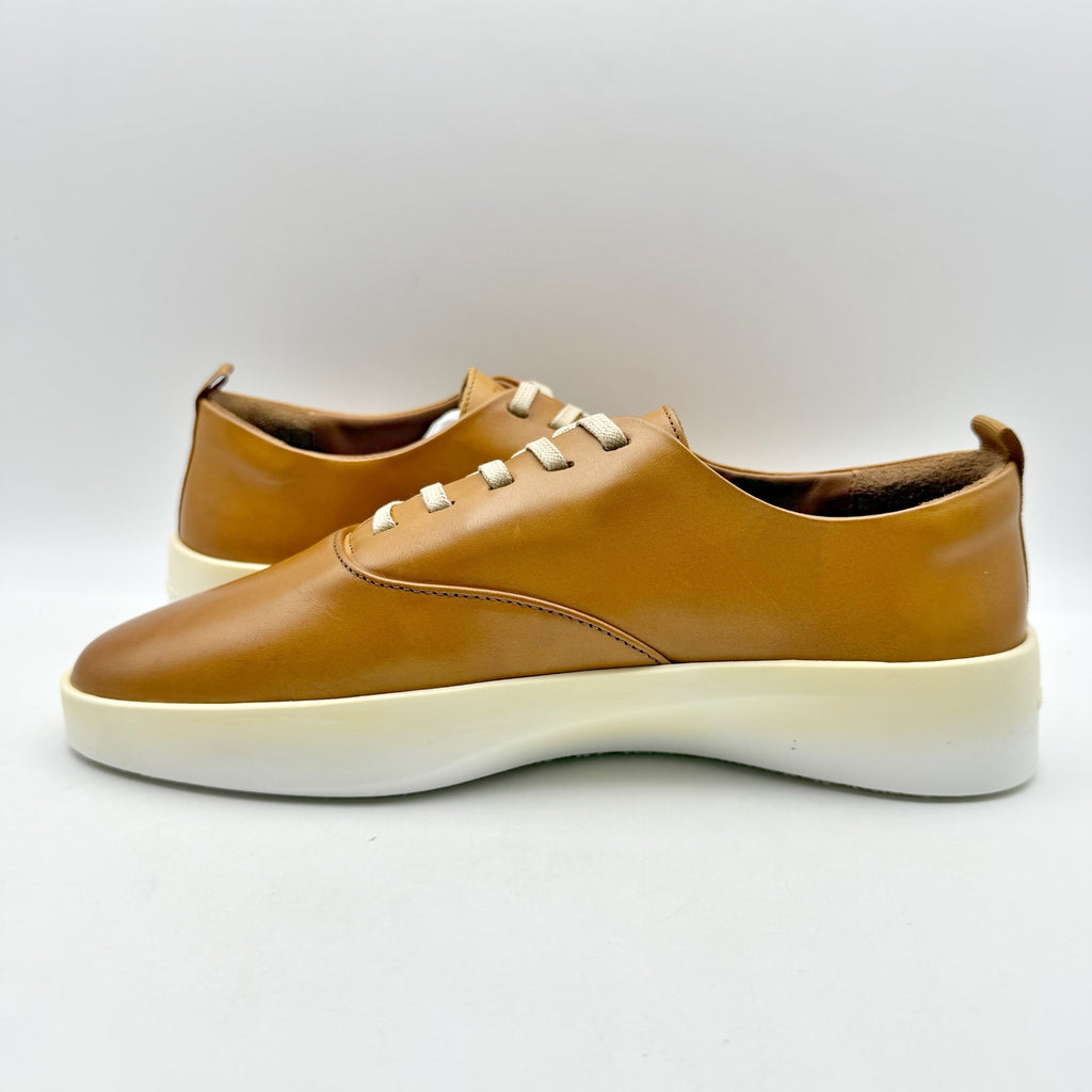Wolf & Shepherd Womens Cruise Sneakers US 8 EU 39 Brown Leather NIB