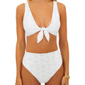 BEACH RIOT Women's Hazel Eyelet Bikini Bottom XS White Magnolia NWT