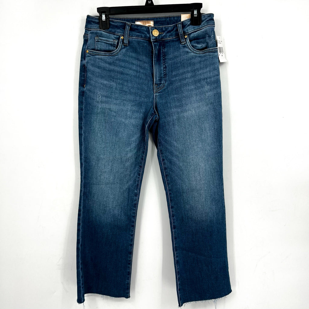 KUT FROM THE KLOTH Womens Kelsey Fab Ab Flare Jeans 6 Petite Blue Perceptual NWT