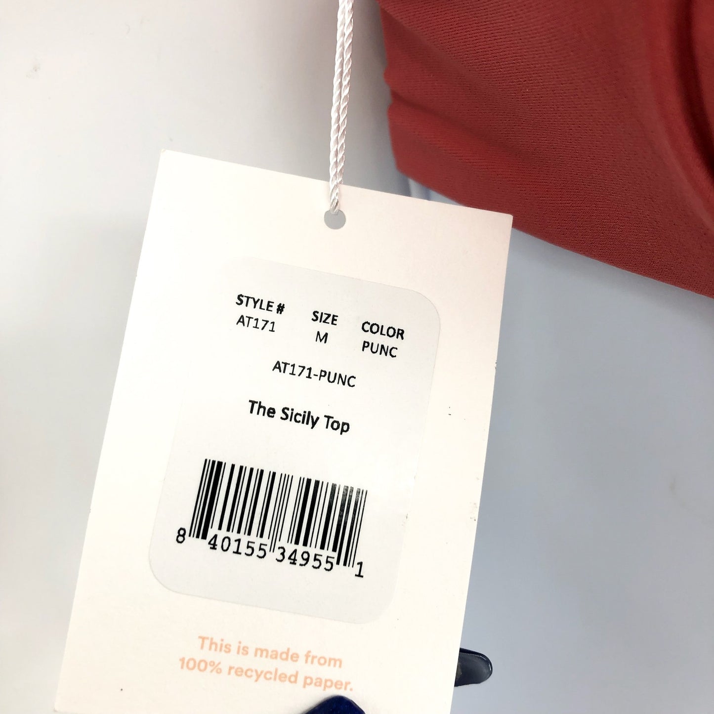 ANDIE SWIM Women's Sicily Underwire Bikini Top Medium Punch Pink