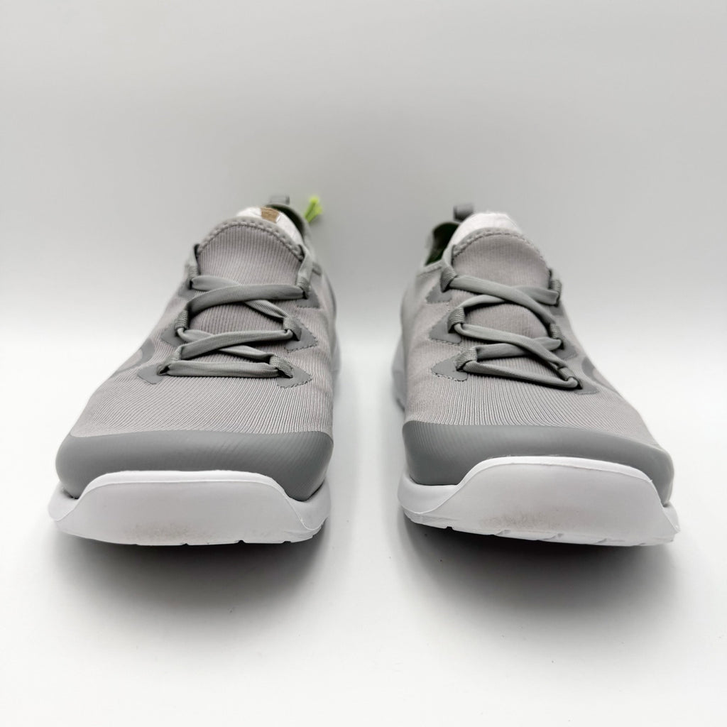 OOFOS Womens OOmg Sport LS Sneakers Size 10 EU 41 Grey White NIB