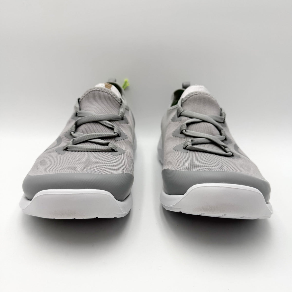 OOFOS Womens OOmg Sport LS Sneakers Size 10 EU 41 Grey White NIB