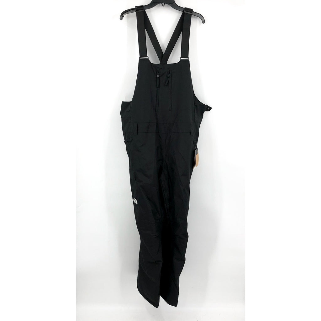 THE NORTH FACE Womens Freedom Insulated Snow Bibs 3XL SHORT Black Waterproof NWT