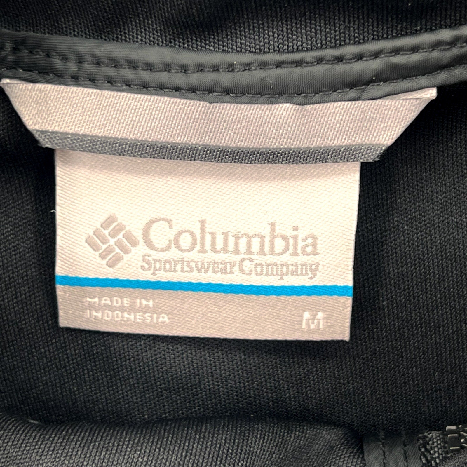 COLUMBIA Women's Rose Winds Softshell Jacket Medium Black Hooded Long Sleeve NWT