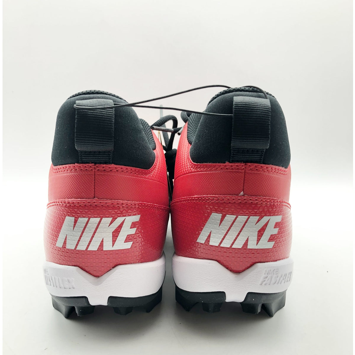 Nike Men's Alpha Menace 4 Shark Football Cleats Size 9.5 Red White NWOB