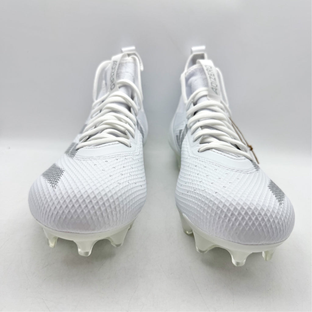 Adidas Mens Adizero Impact Football Cleats Size 8 White Athletic IF2475 NWOB