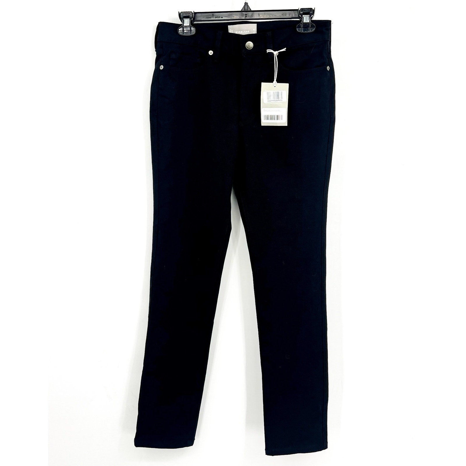 EVERLANE Men's The Performance 5-Pocket Pants 28x30 Black Chinos Stretch NWT