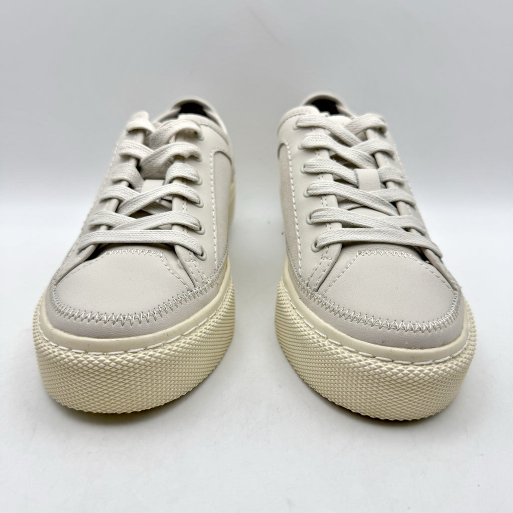 ALLSAINTS Womens Milla Sneaker EU 37 US 7 Off White Leather NWOB