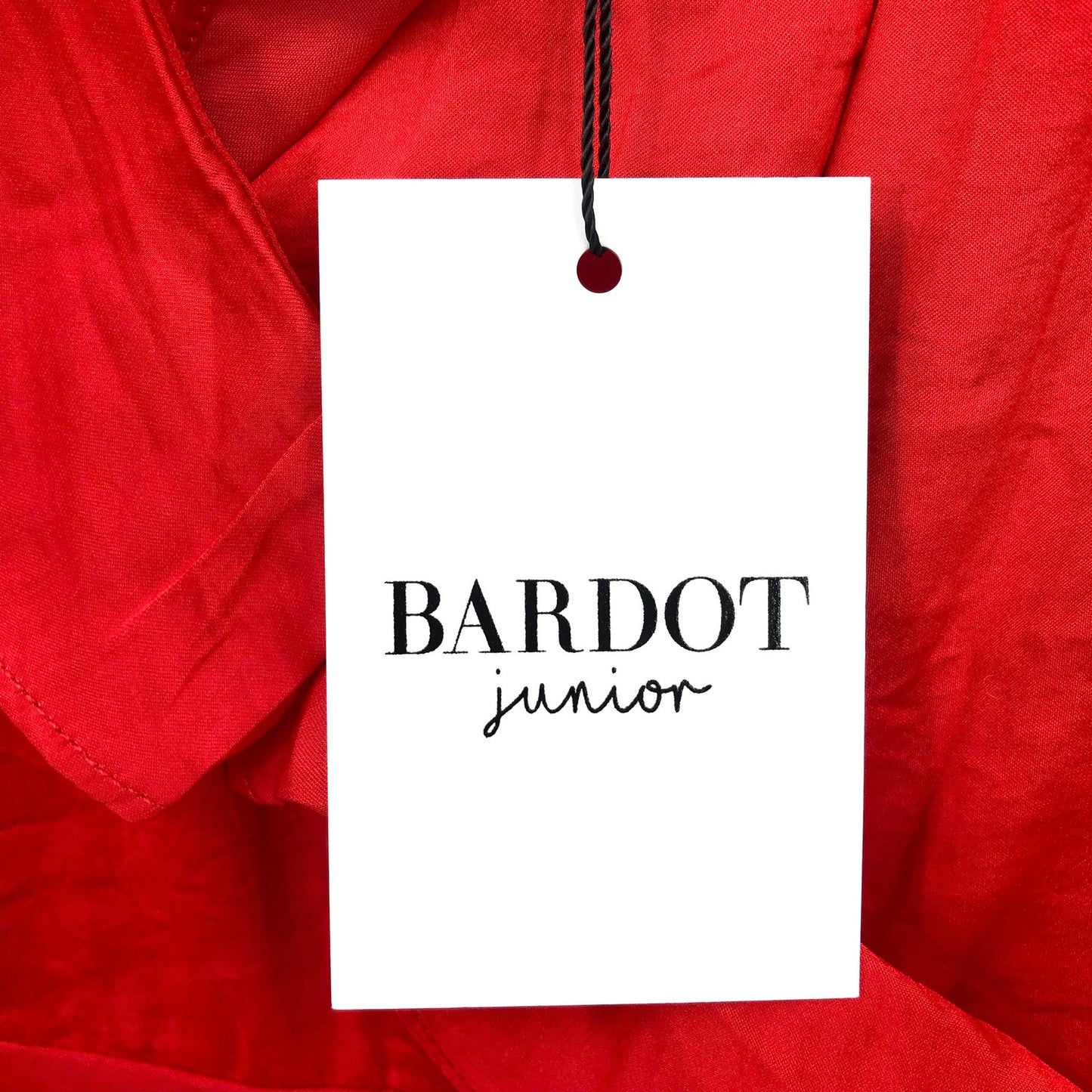 BARDOT Girl's Winona Wrap Dress Fire Red Size 14