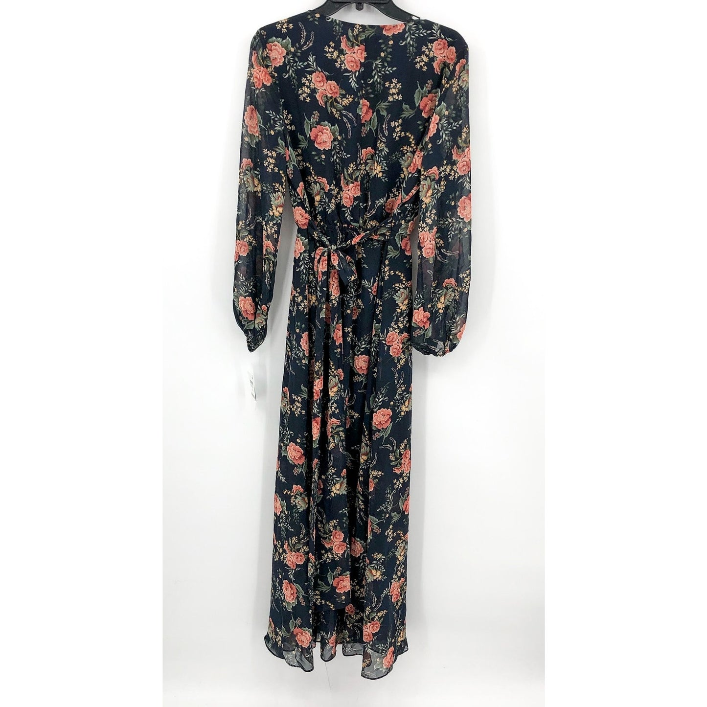 I.N.C. INTERNATIONAL CONCEPTS Maxi Dress 8 Blue Print Tidal Floral Boho NWT