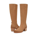 Sam Edelman Womens Soyer Knee High Boots US 6 M EU 36 Caramel Brown Suede NIB