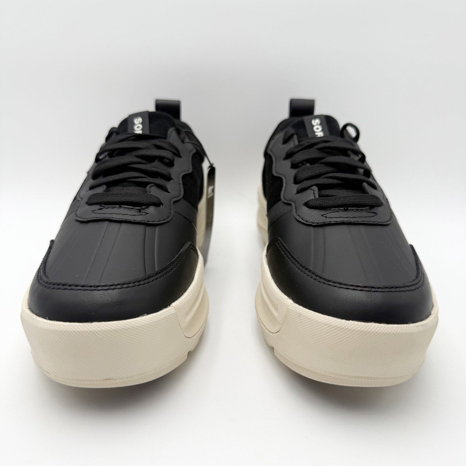 Sorel Womens Ona 503 Everyday Low Sneakers US 10.5 Black Leather Waterproof NIB