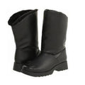 TUNDRA Women's Avery Short Snow Boots Size 6M Black Waterproof Faux Fur NIB