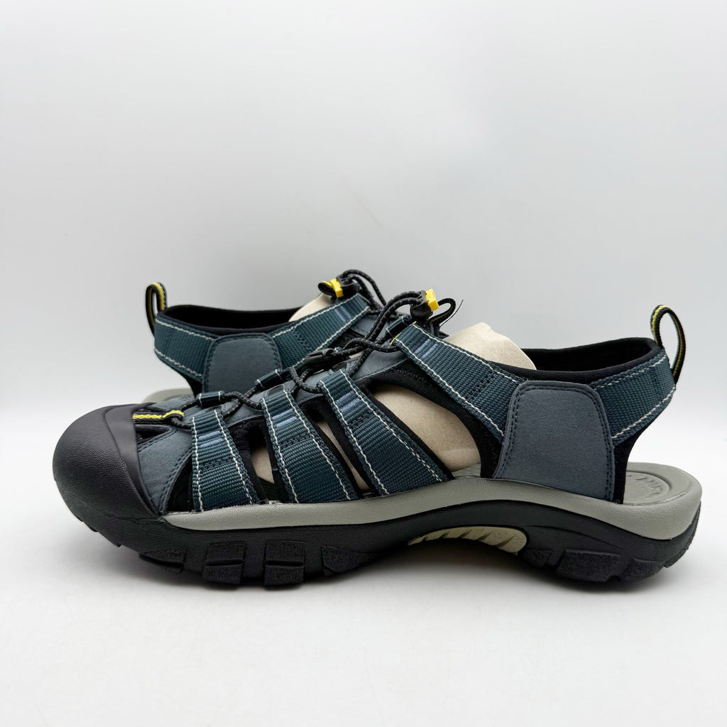 Keen Mens Newport H2 Sandals US 12 EU 46 Blue Black Water-Resistant Hybrid NIB