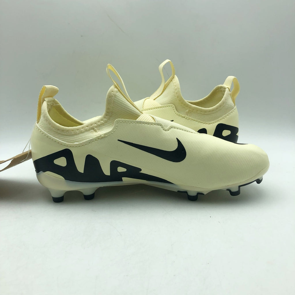 Nike Mercurial Vapor 15 Academy Soccer Cleats YOUTH 2.5 Pale Yellow DJ5617 NWOB