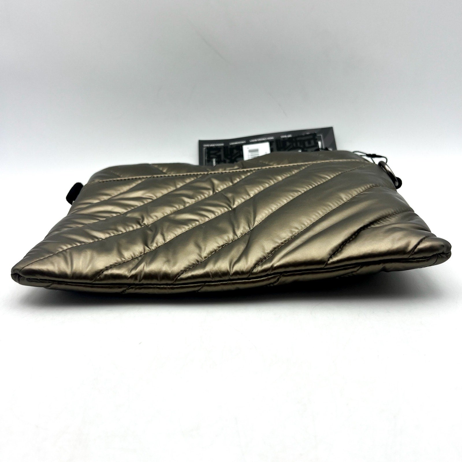 THINK ROYLN Women's Diagonal Bum Bag 2.0 Medium Pearl Pyrite Gold NWT