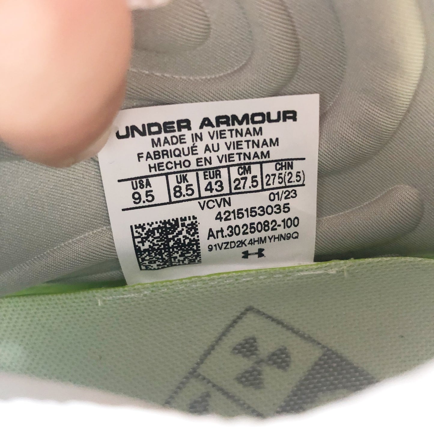 Under Armour Mens Spotlight Lux MC 2.0 Football Cleats 9.5 White Silver NWOB