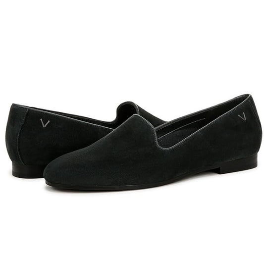 Vionic Womens Willa ll Flat Loafers US 11 Wide EU 42 Green Suede Slip On NIB