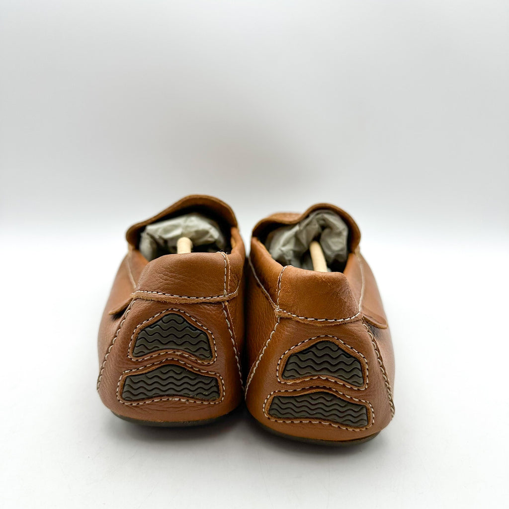 SPERRY Mens Wave Venetian Driver Loafers Size 10 M Tan Brown Leather NWOB