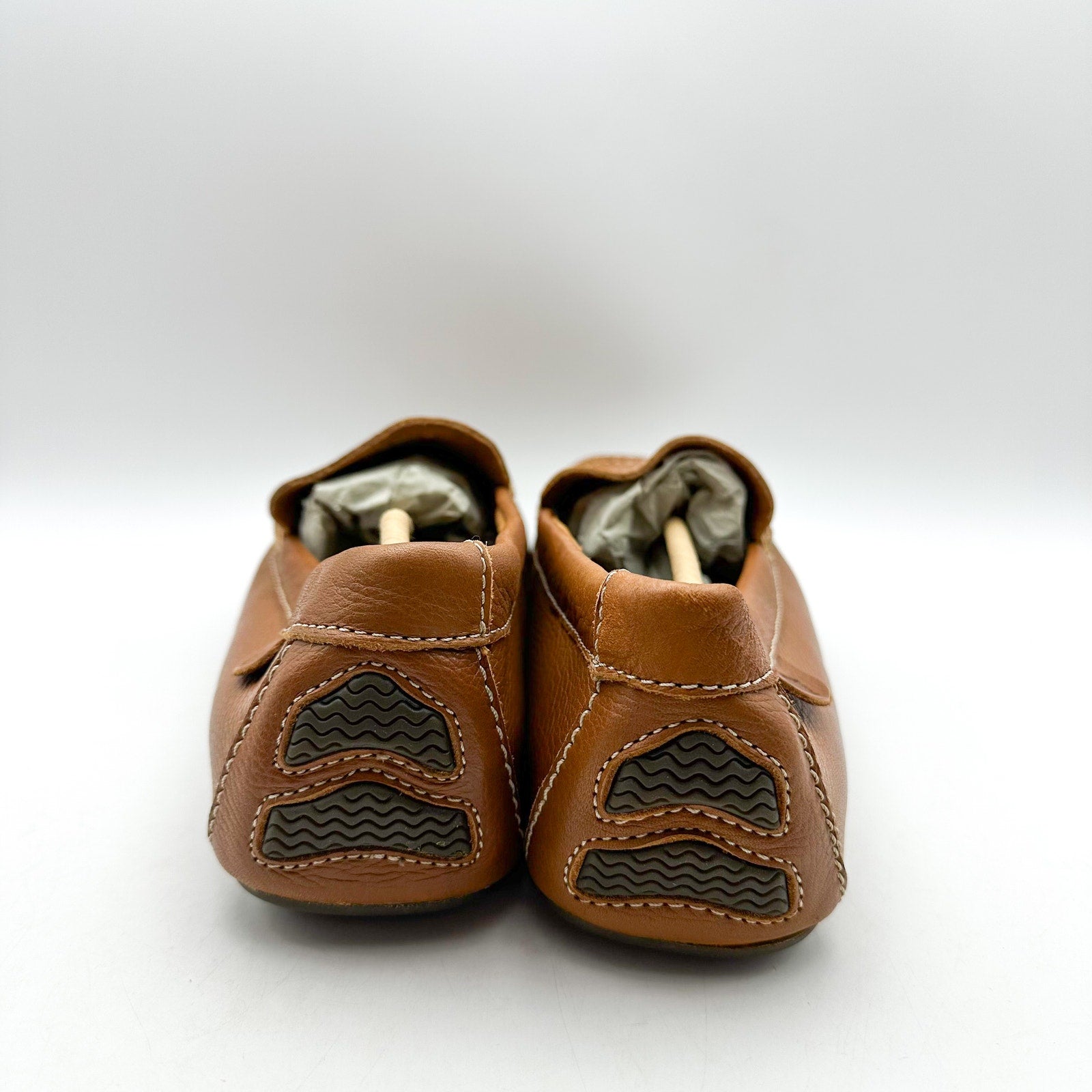 SPERRY Mens Wave Venetian Driver Loafers Size 10 M Tan Brown Leather NWOB