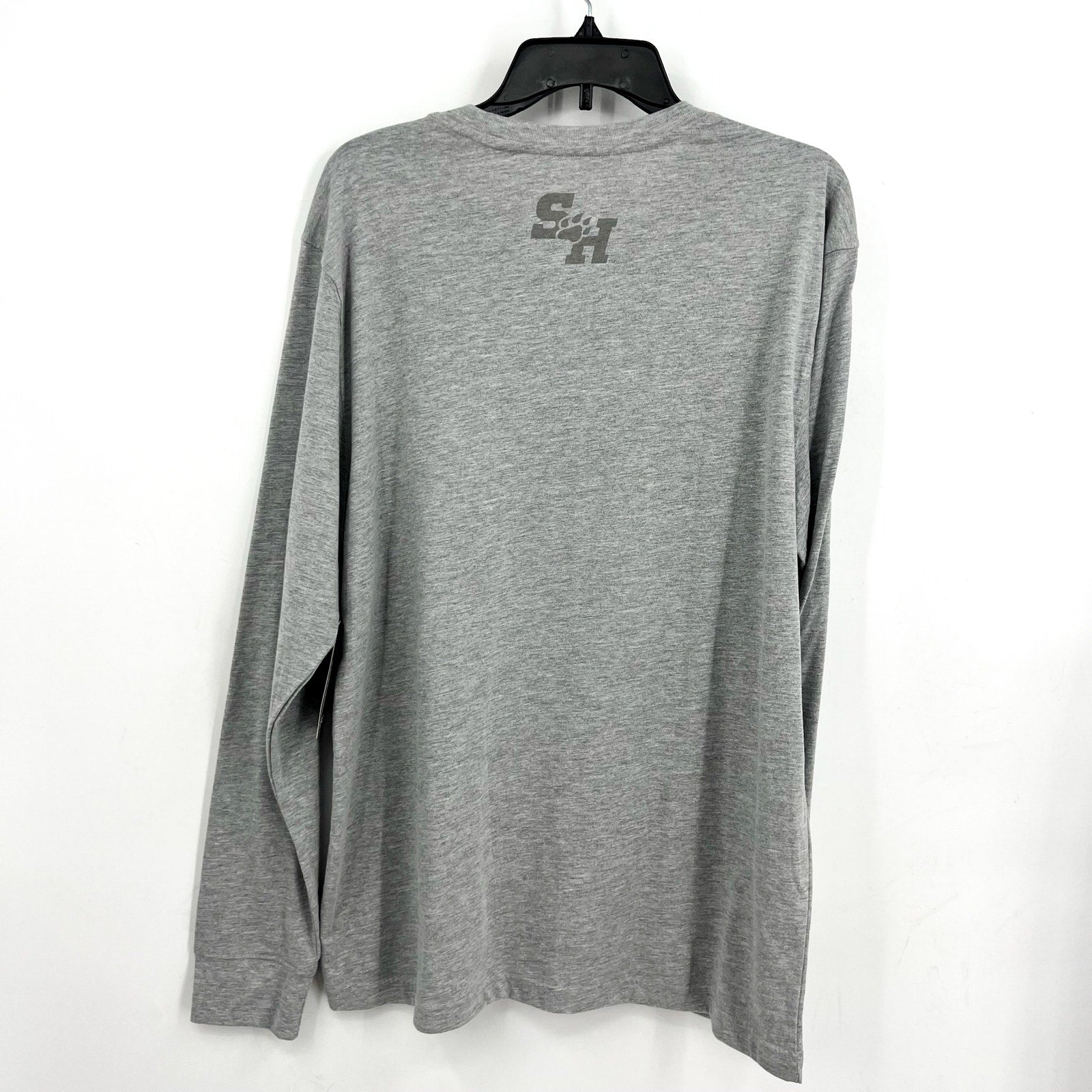 COLOSSEUM Mens Sam Houston State Bearkats T-Shirt XXL Grey Long Sleeve NWT