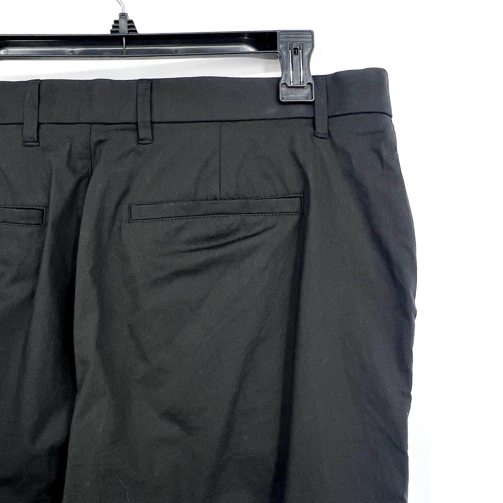 EVERLANE Men's The Athletic Fit Air Chino Pants 31x30 Black Flat Front NWT