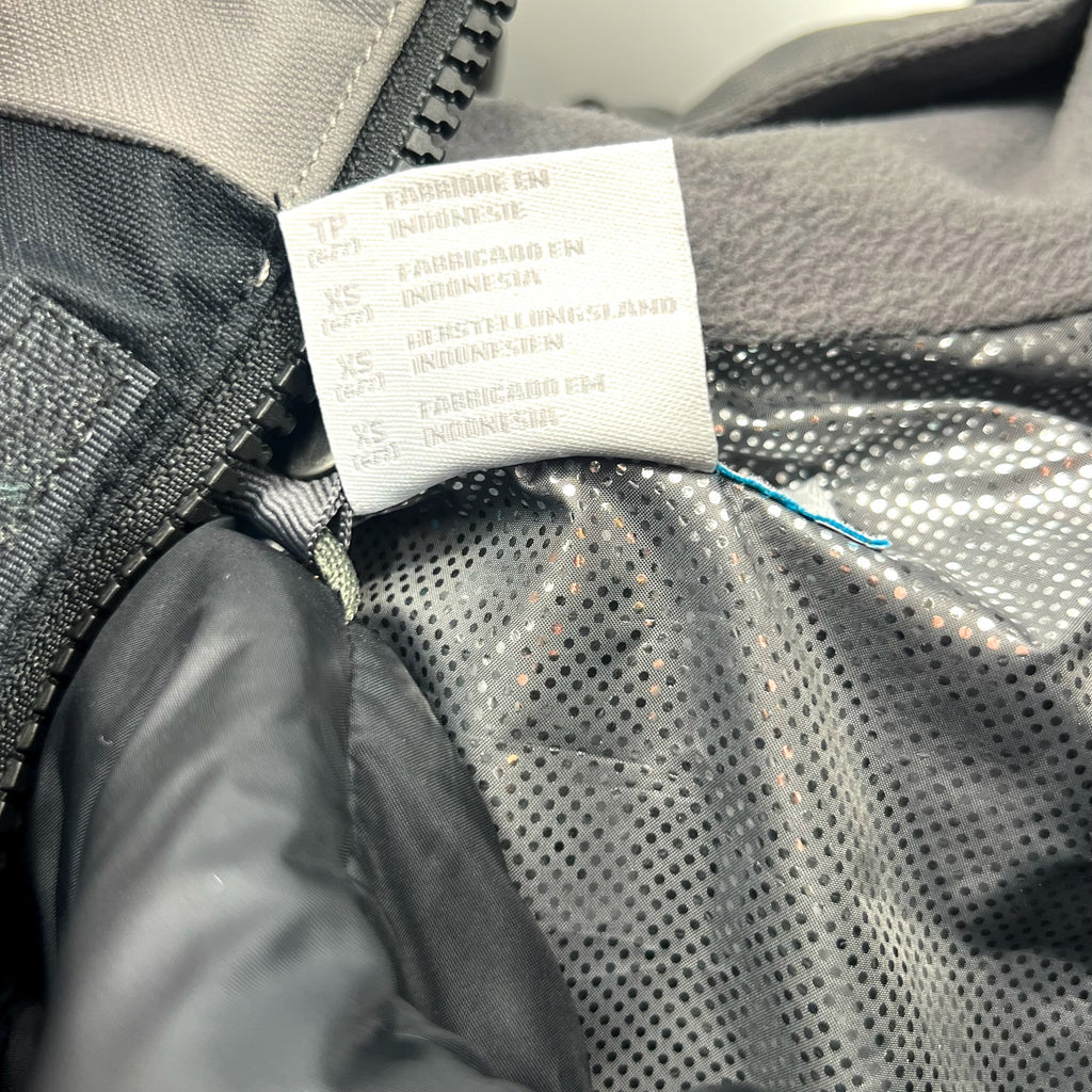Columbia Boys Bugaboo II Fleece Interchange Jacket XS Grey Black Hooded NWOT