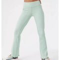 OUTDOOR VOICES Womens SuperForm Rib Flare Athletic Pants Small Green Patina NWT