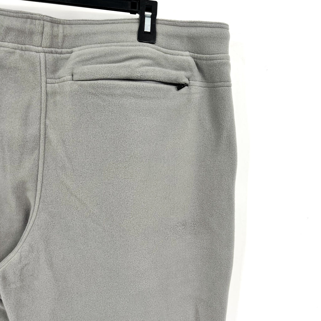THE NORTH FACE Men's Glacier Fleece Pants XL Gray Smoked Pear Drawstring NWT