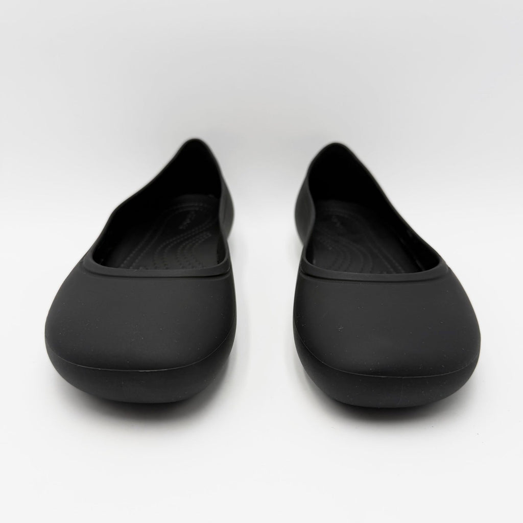 Crocs Womens Brooklyn Ballet Flats Size 7 EU 37-38 Black Slip On NWOT/NWOB