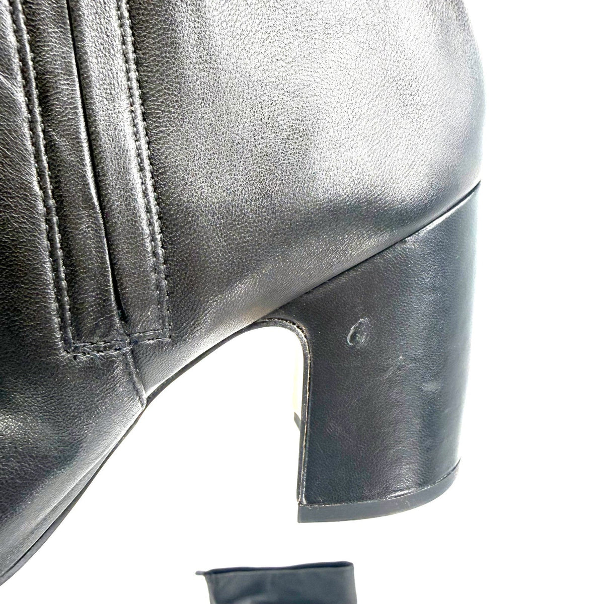Sam Edelman Womens Hutton Over the Knee Boots Size 7.5 Black Leather NWOB