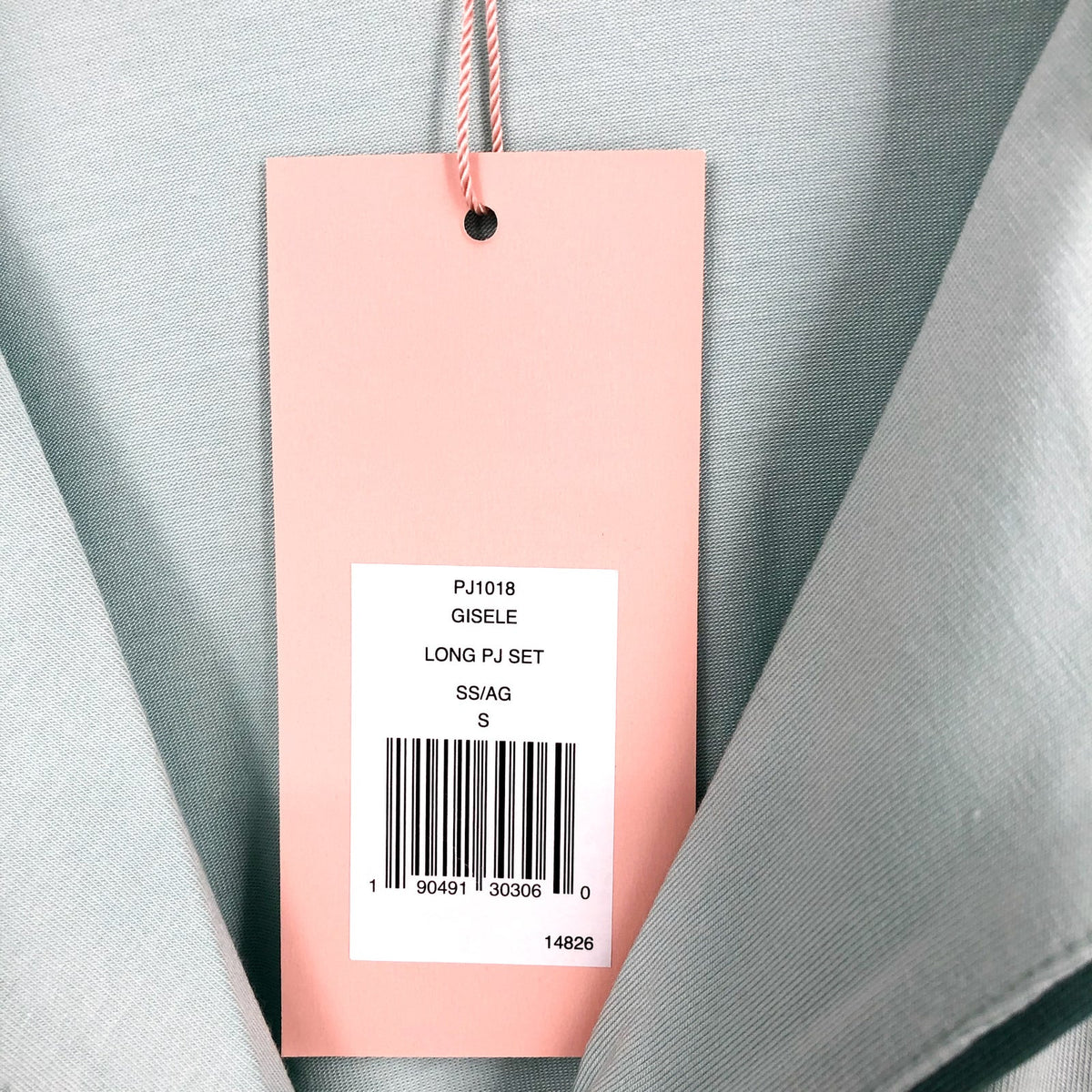 EBERJEY Women's Gisele PJ Set Small Mint Green Surf Spray Agave Modal NWT