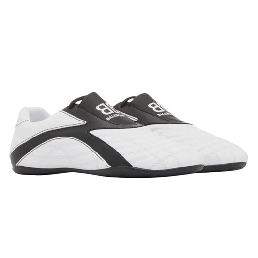 Balenciaga Womens Zen Sneakers US 9 M EU 42 White Black Casual NWOB