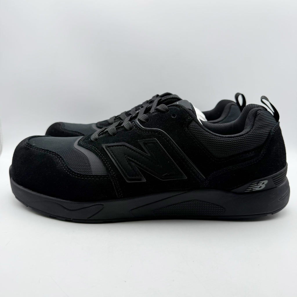 New Balance Mens Elite Lite SD Work Sneakers US 8.5 All Black Composite Toe NIB