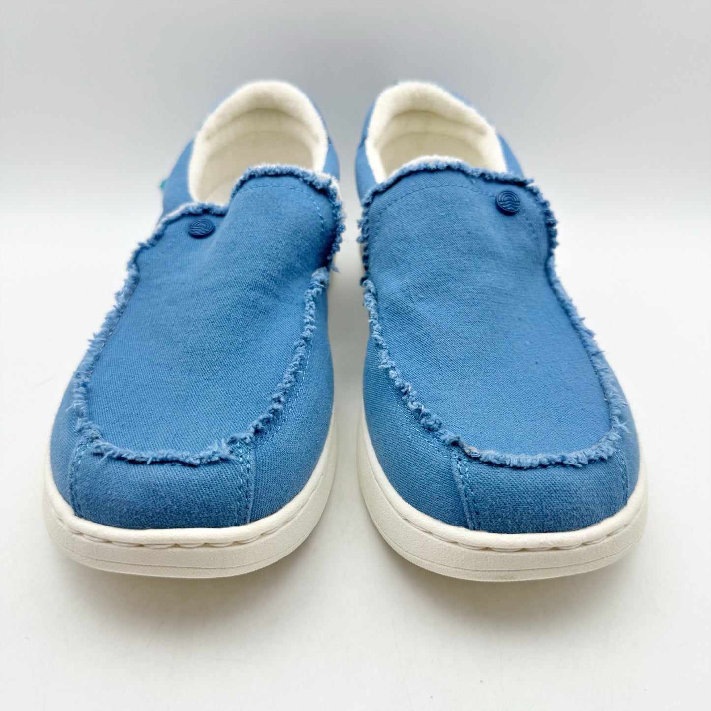 Vionic Beach Seaview Mens Laceless Casual Slip-on Sneakers US 8.5 M Blue NWOB