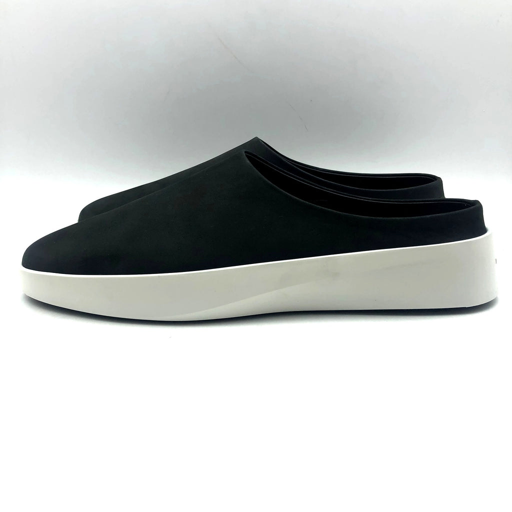 Wolf & Shepherd Cruise Mule Slip On Shoes Mens 7.5 Womens 9 Black Leather NIB