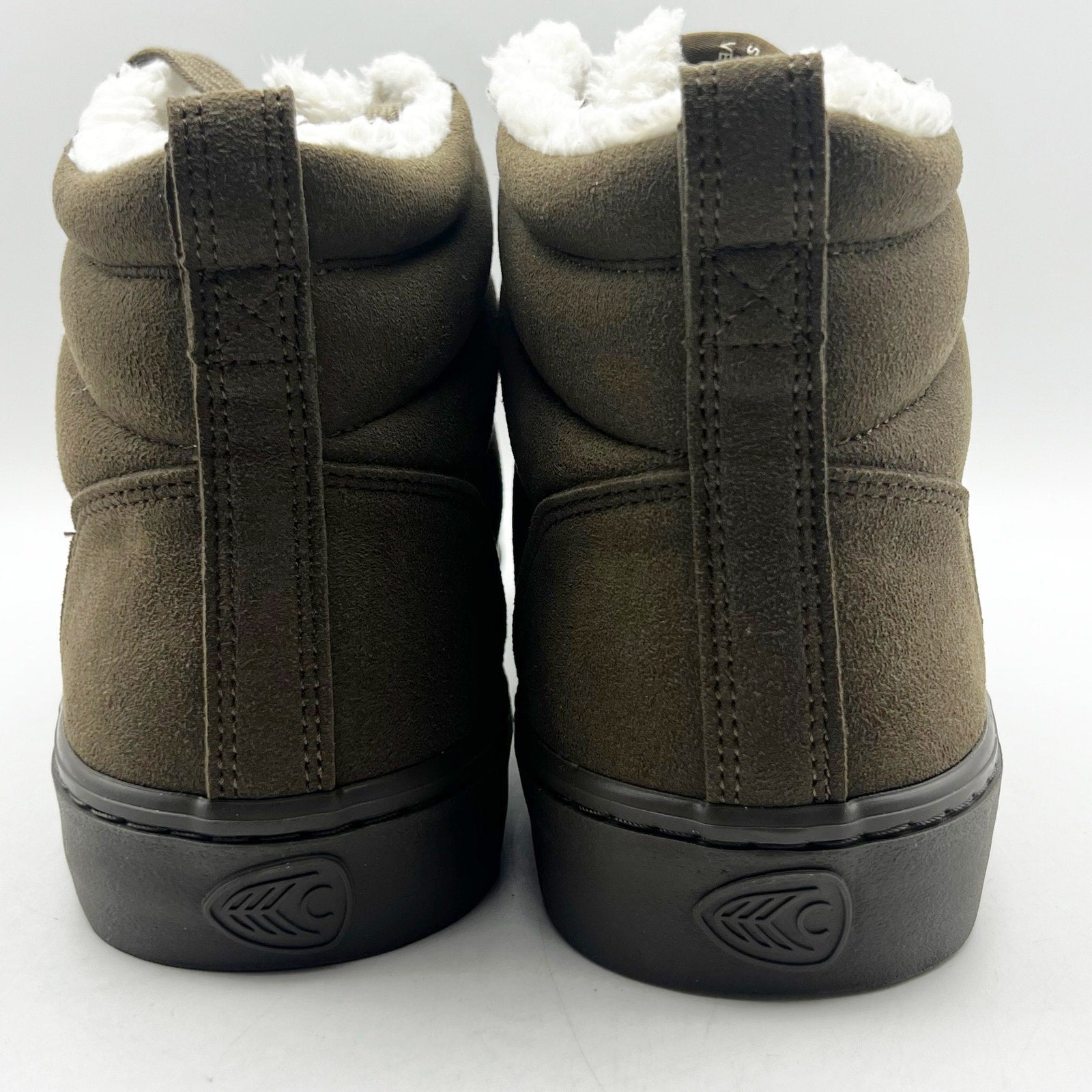 Cariuma Women's OCA Therma High Sneaker Boots Size 9 Teak Brown Suede NIB