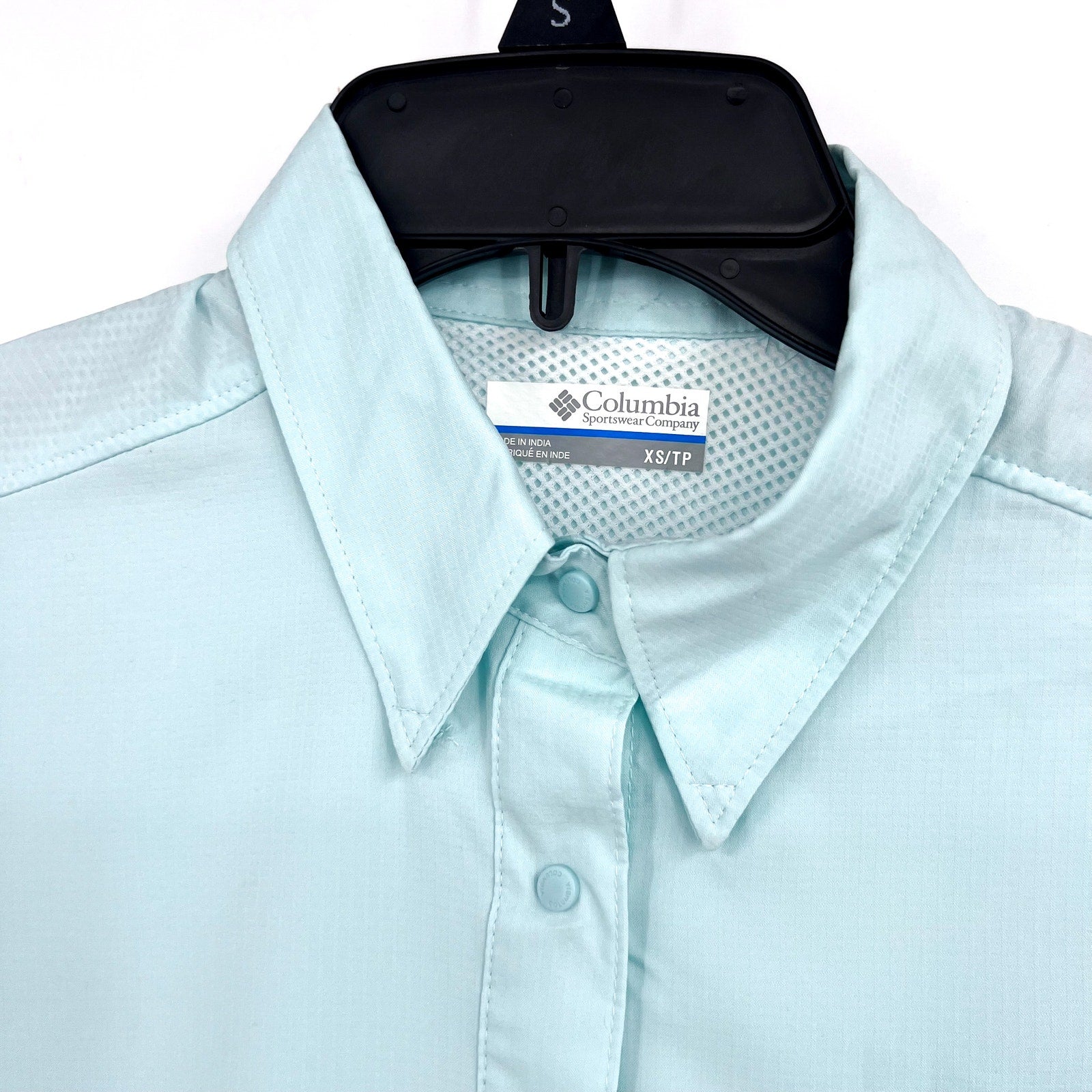 COLUMBIA Women's PFG Tamiami II Long Sleeve Shirt XS Green Misty Jade UPF 40 NWT