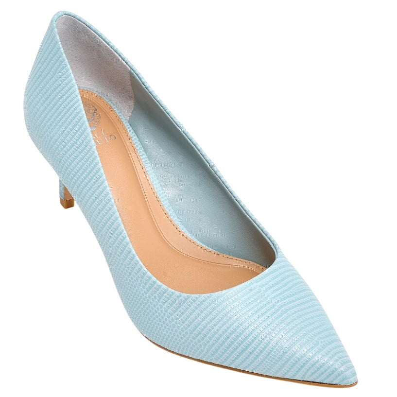 Vince Camuto Womens Kehlia Pumps US 6.5 EU 37 Blue Leather NIB