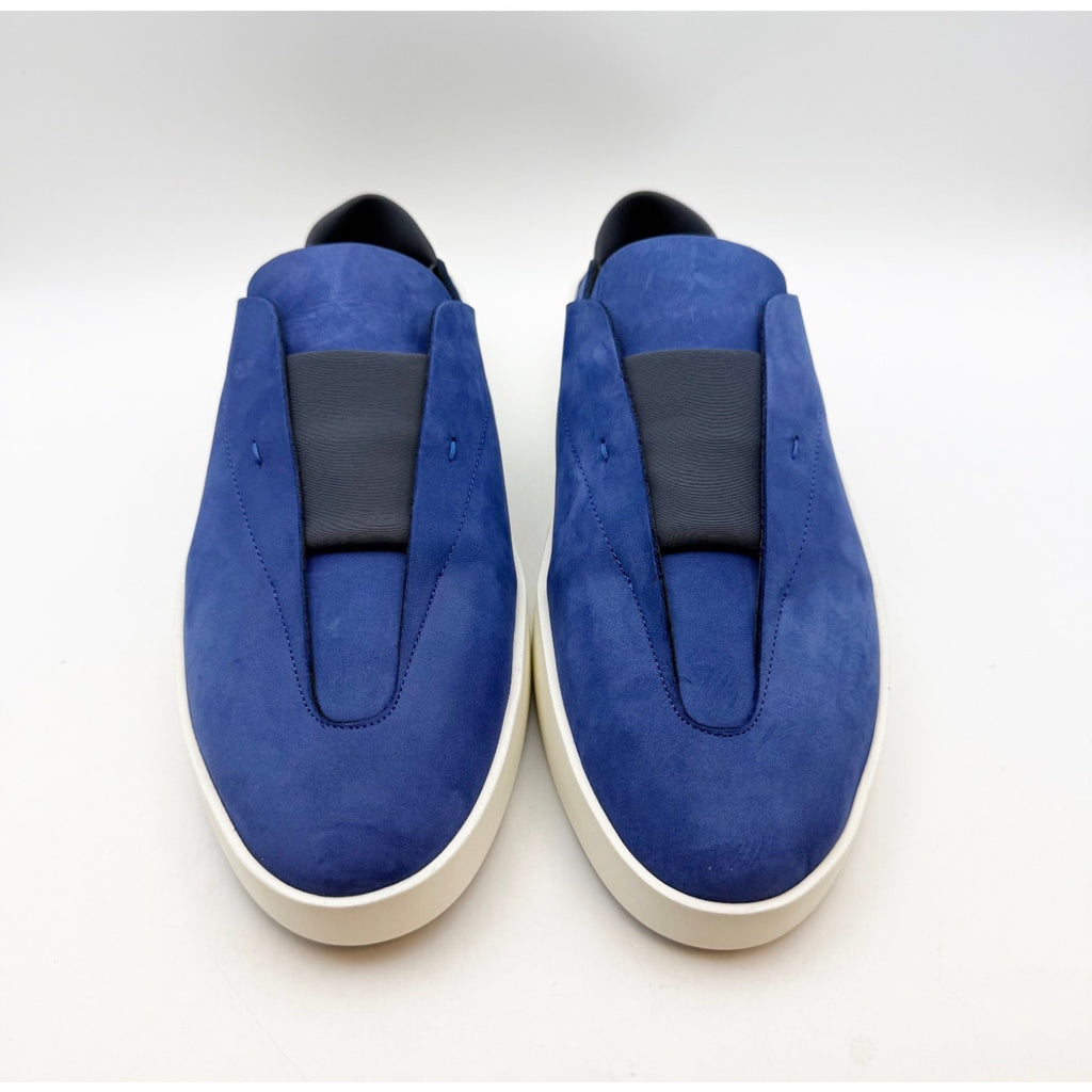WOLF & SHEPHERD Cruise Ace Slip On Sneakers Mens 12 Womens 13.5 Sport Blue NIB