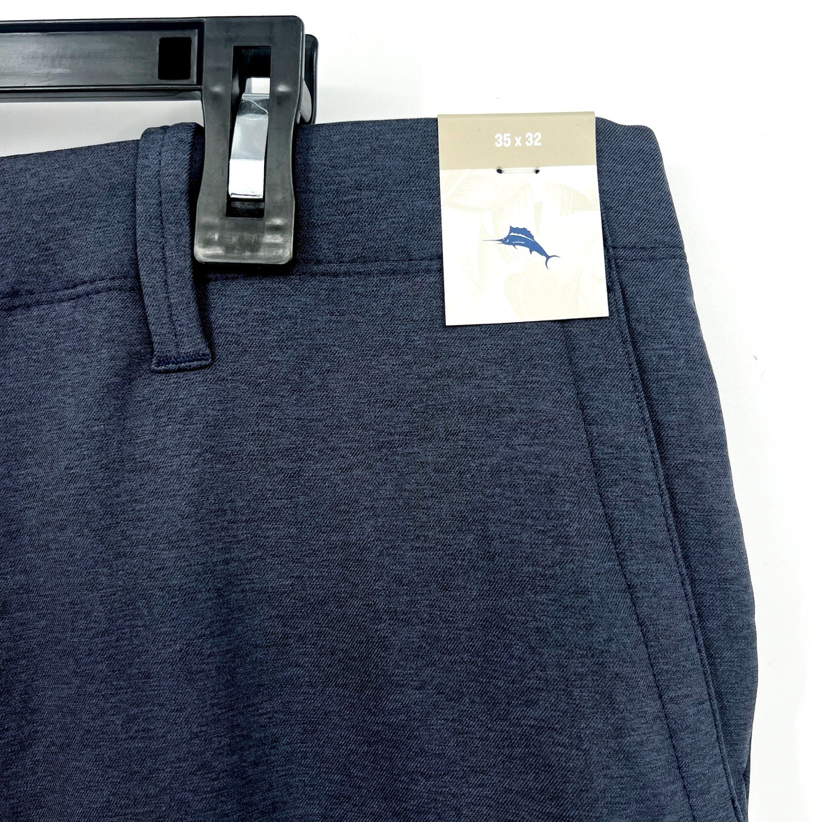 TOMMY BAHAMA Men's On Par Pants 35 x 32 Belmond Blue Golf Performance NWT