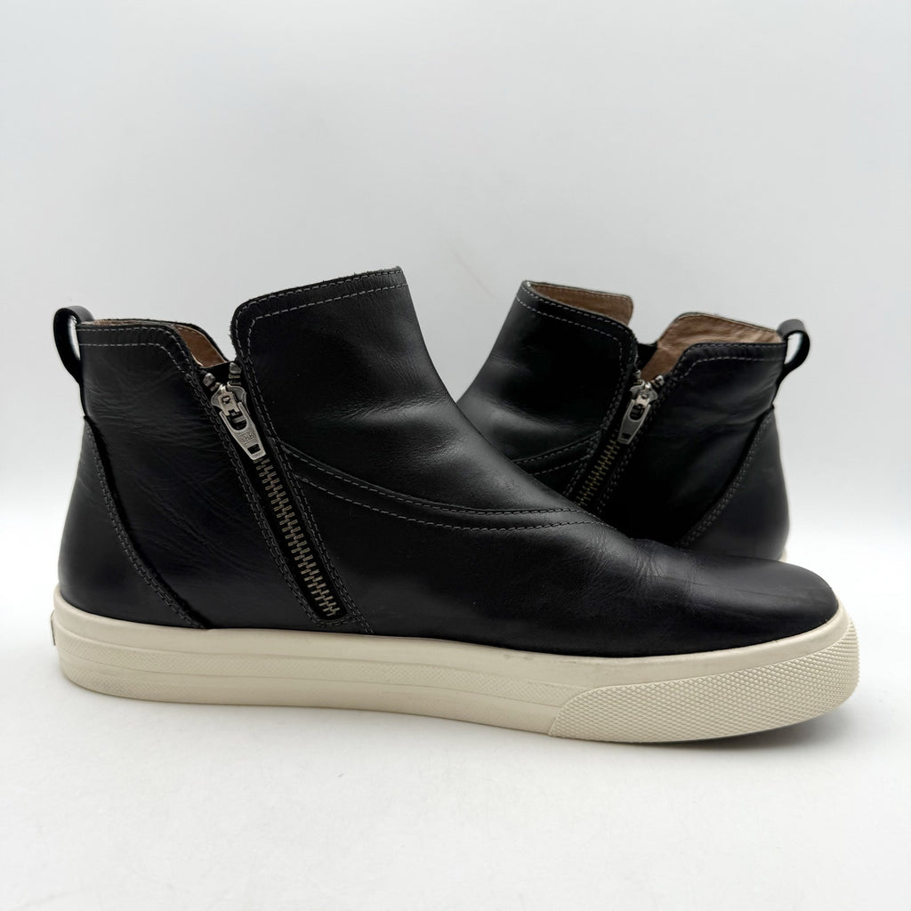 Taos Footwear Womens Double Up Ankle Boots Size 10 M Black Leather NIB
