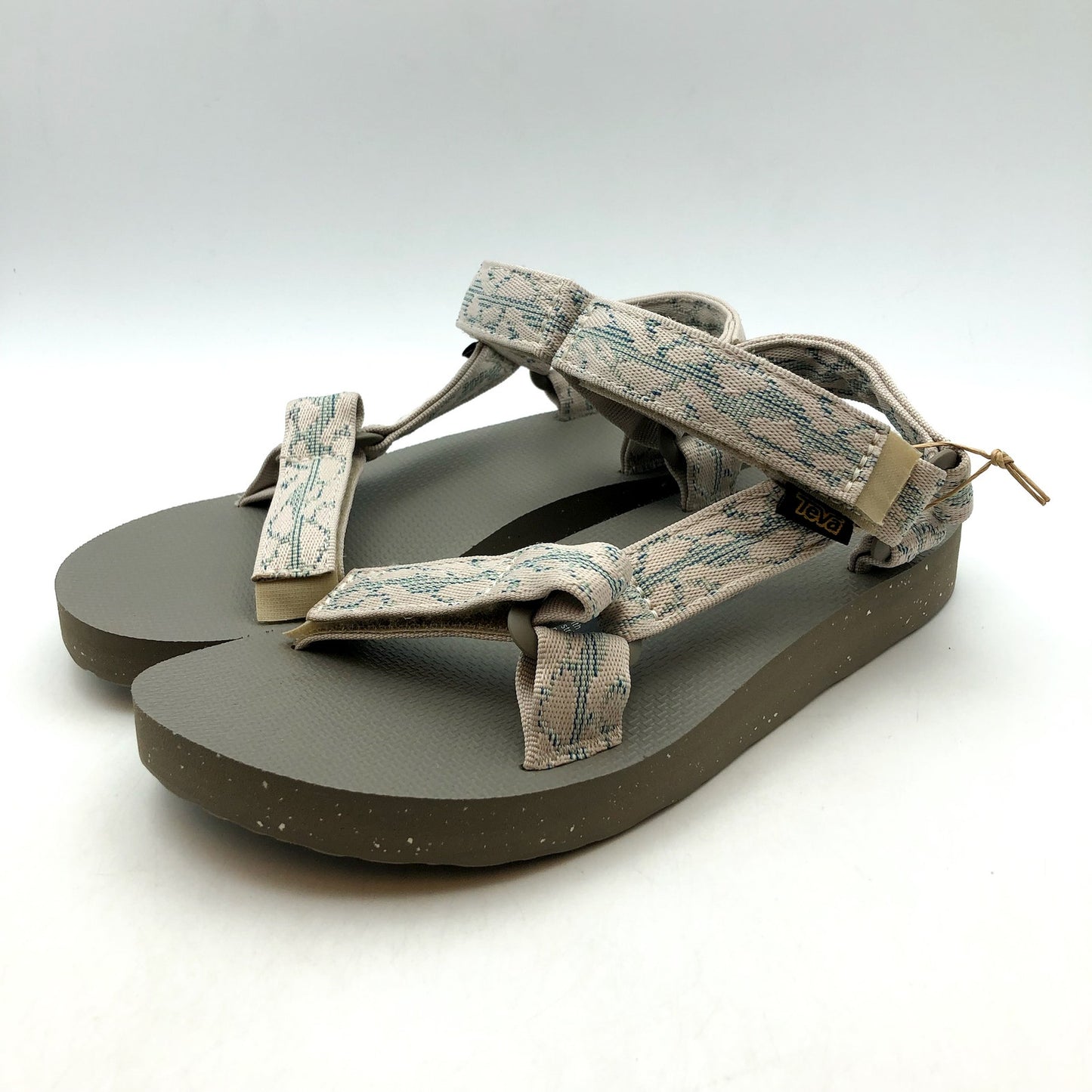 TEVA Womens Original Universal ReLoop Sandals US 8 EU 38 Feather Grey NIB