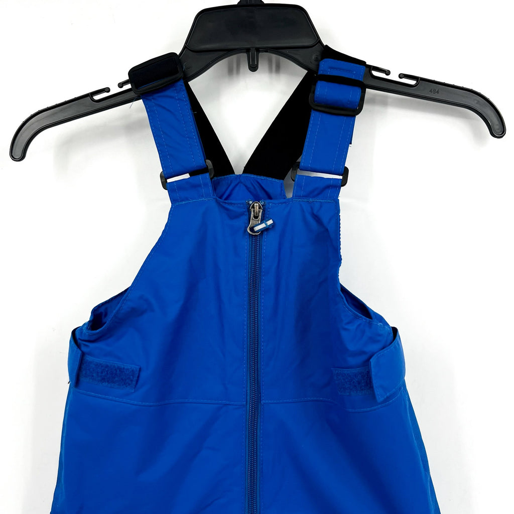 COLUMBIA Kids' Adventure Ride II Insulated Snow Bibs Size 4T Mountain Blue NWOT