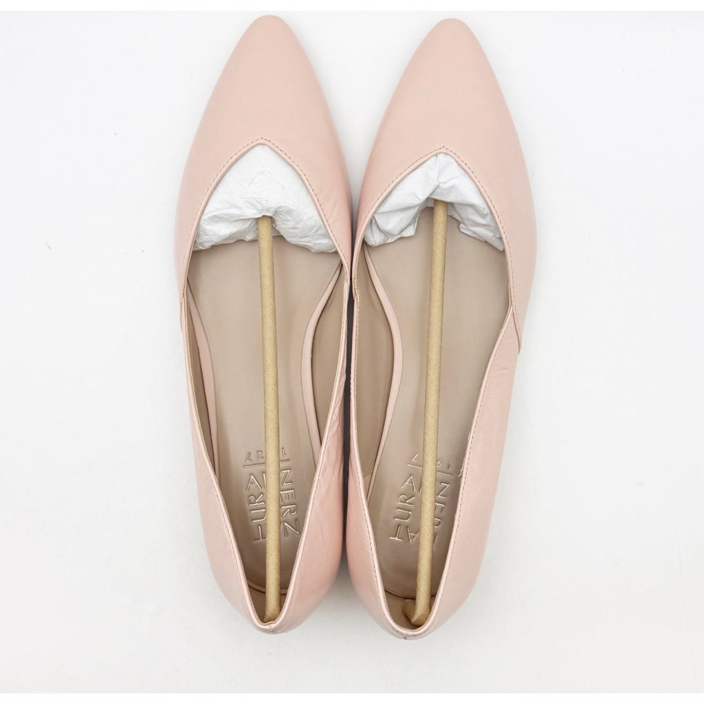 Naturalizer Womens Havana Flats Size 9.5 M EU 40.5 Pink Leather NIB