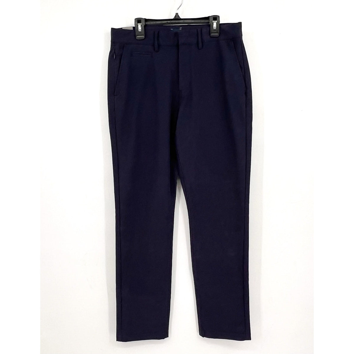 J.CREW Mens 770 Straight-Fit Tech Pants 32x30 Navy Blue Midweight BU844 NWT