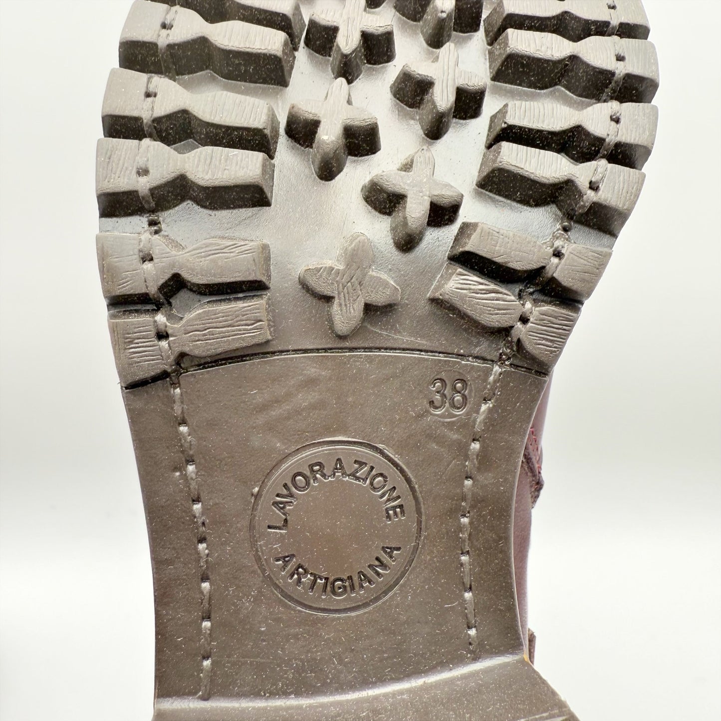 Bueno Womens Fallon Bootie EU 38 US 7.5-8 Dark Red Purple Leather NIB